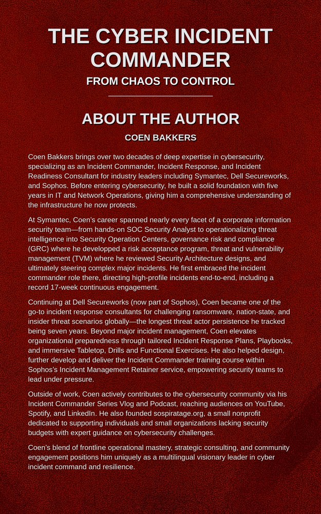 About the author - back cover
